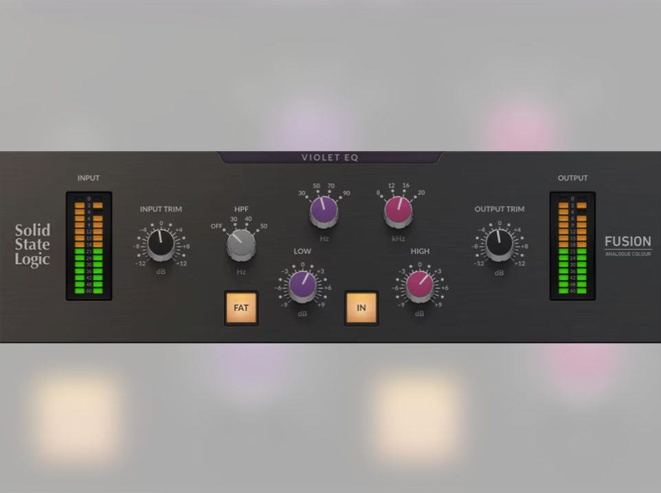 Solid State Logic SSL Fusion Violet EQ